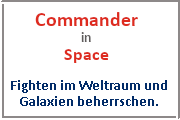 Online Spiele Lk. Ravensburg - Sci-Fi - Commander in Space